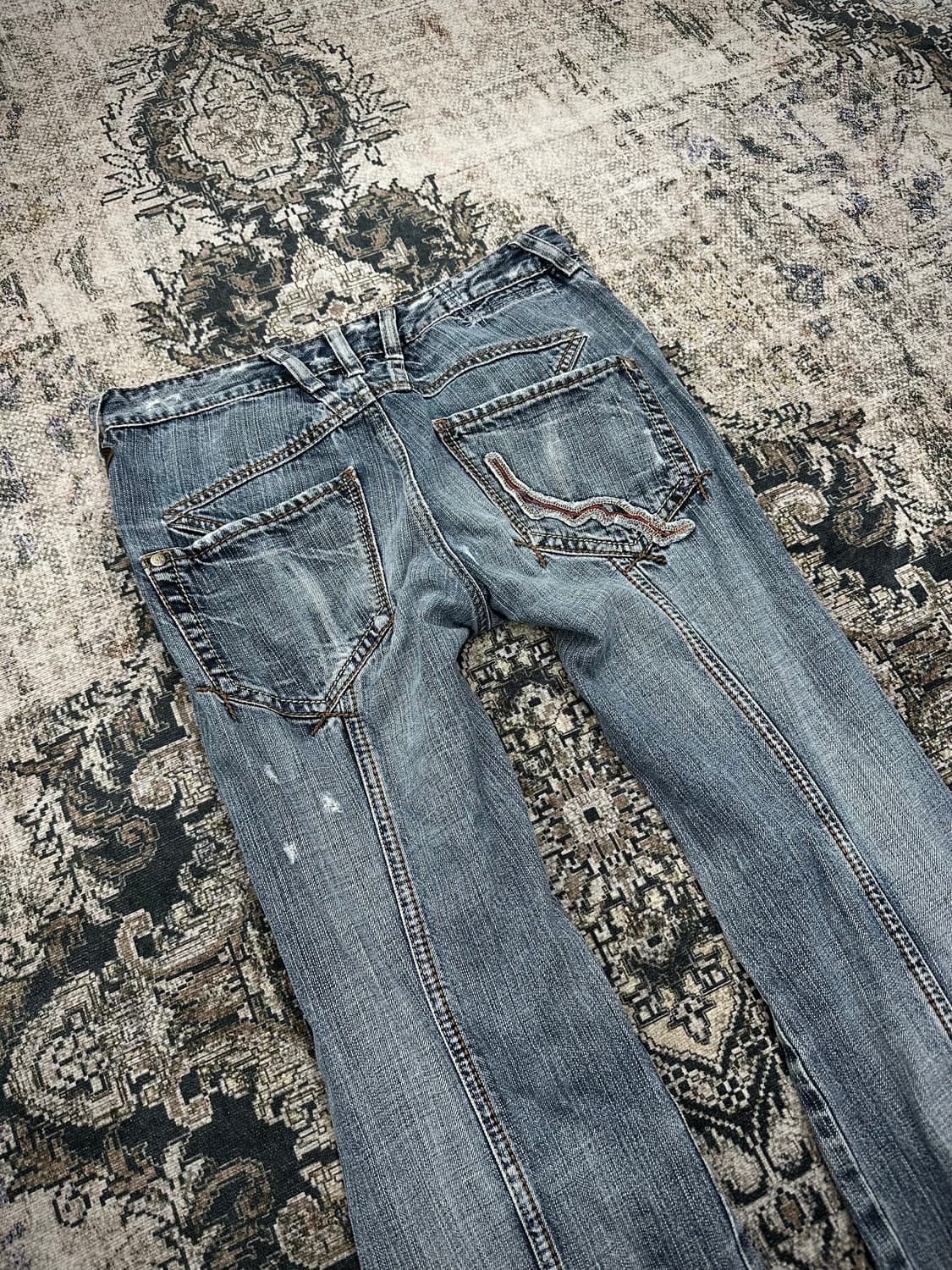 Marithe Francois Girbaud leather patchwo 상품이미지4