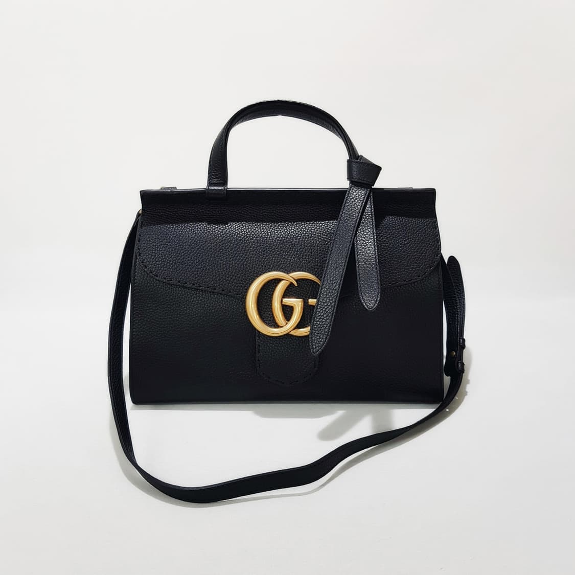 구찌 GG 마몬트 스몰 탑핸들 토트백 421890 상품이미지1