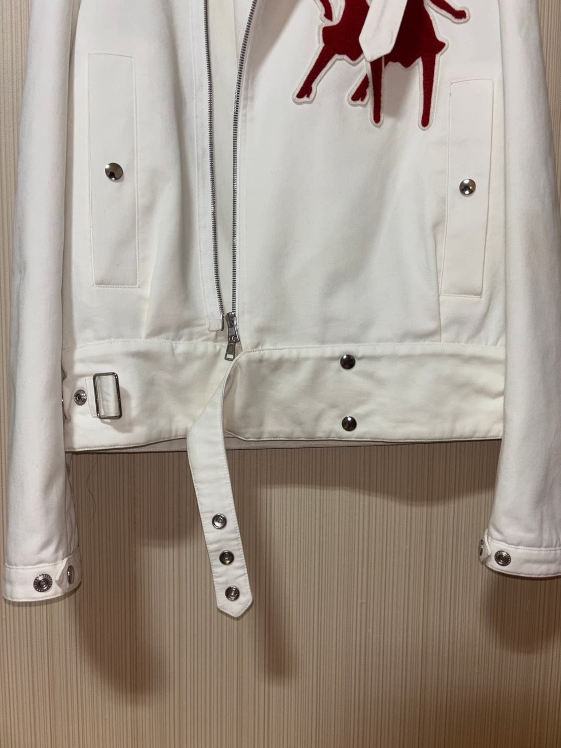 스테판쿡 22ss 댄싱레이디 화이트 라이더 자켓 상품이미지6