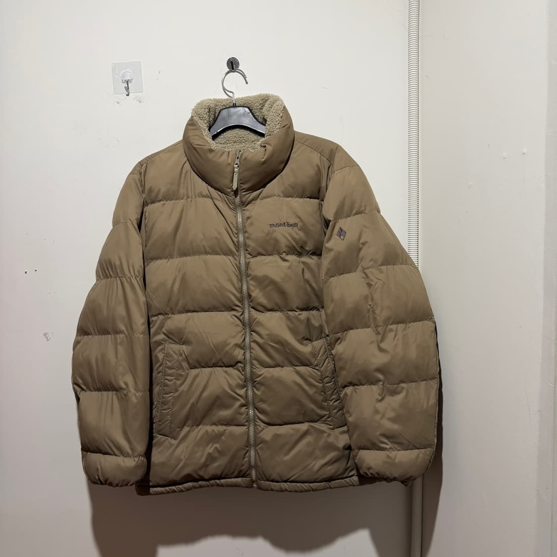 몽벨 양면 플리스 패딩자켓 상품이미지1