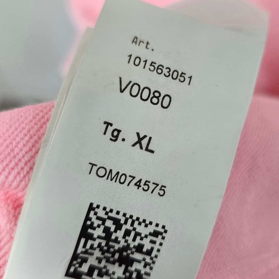 스톤아일랜드 핑크 맨투맨 xl사이즈 105 판매 상품이미지4