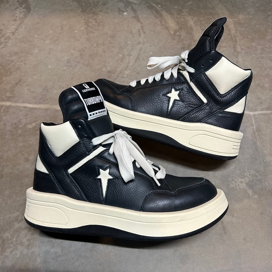 280) 컨버스 x 다크쉐도우 터보웨폰 블랙 크림 상품이미지1