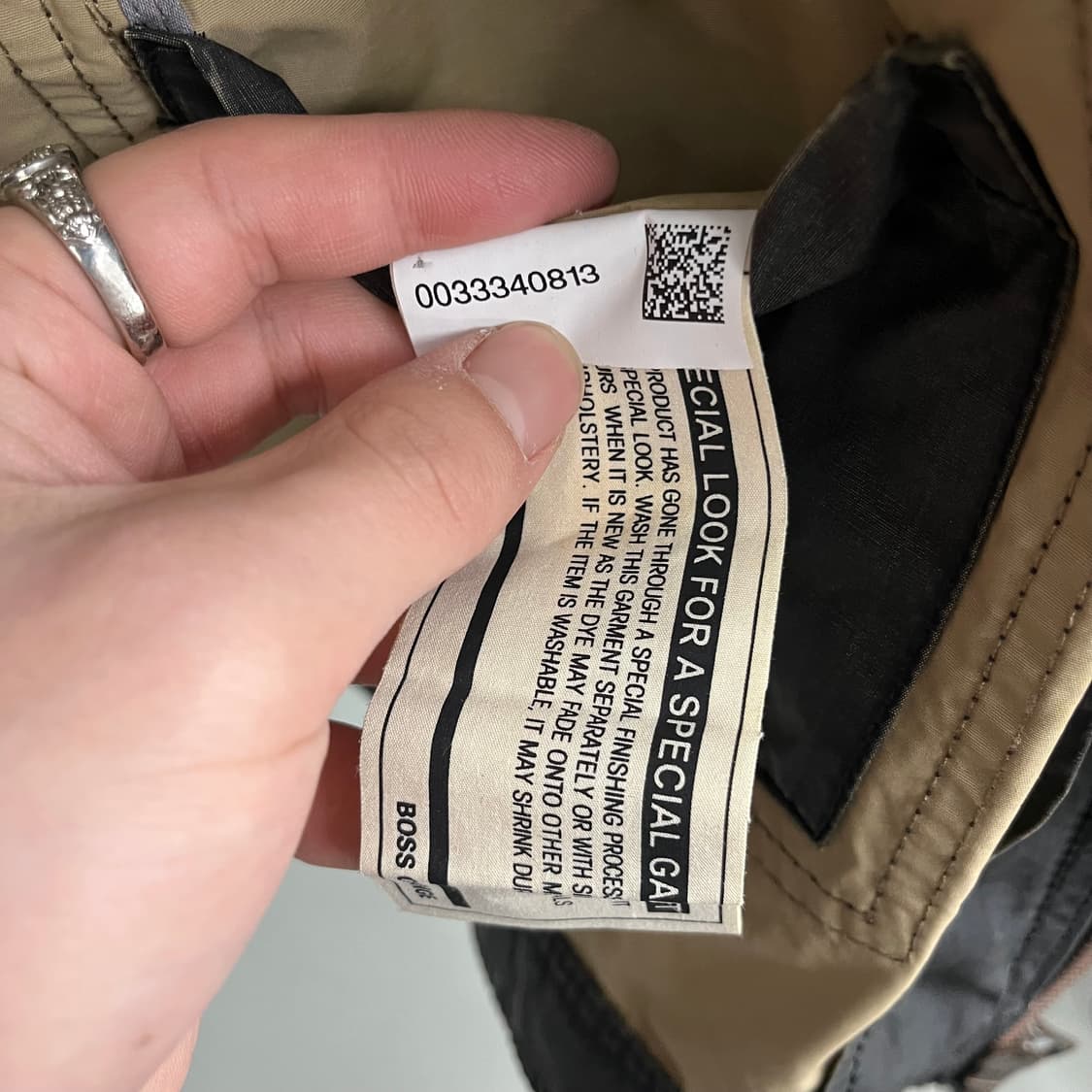 BOSS 휴고보스 블랙 야상 점퍼 남 L 상품이미지4