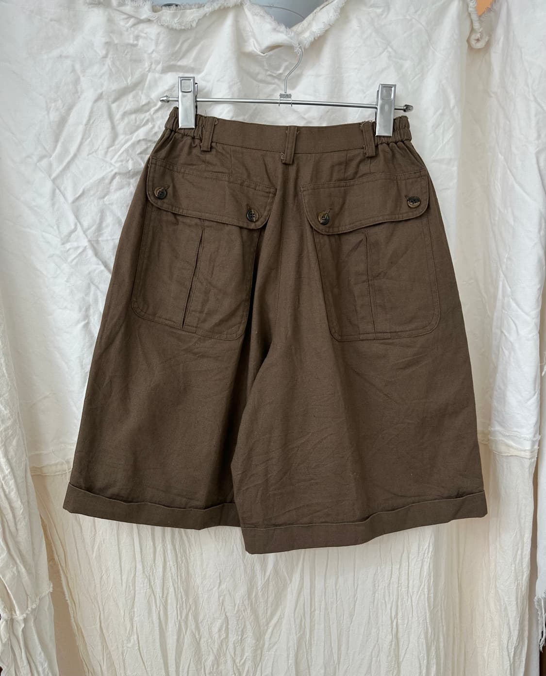 think linen/cotton short pants 상품이미지2