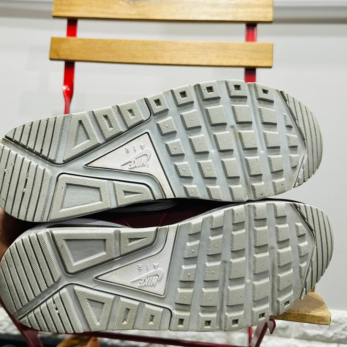 270) 나이키 운동화 남성 남자 신발 에어맥스 SC 버건디 상품이미지6