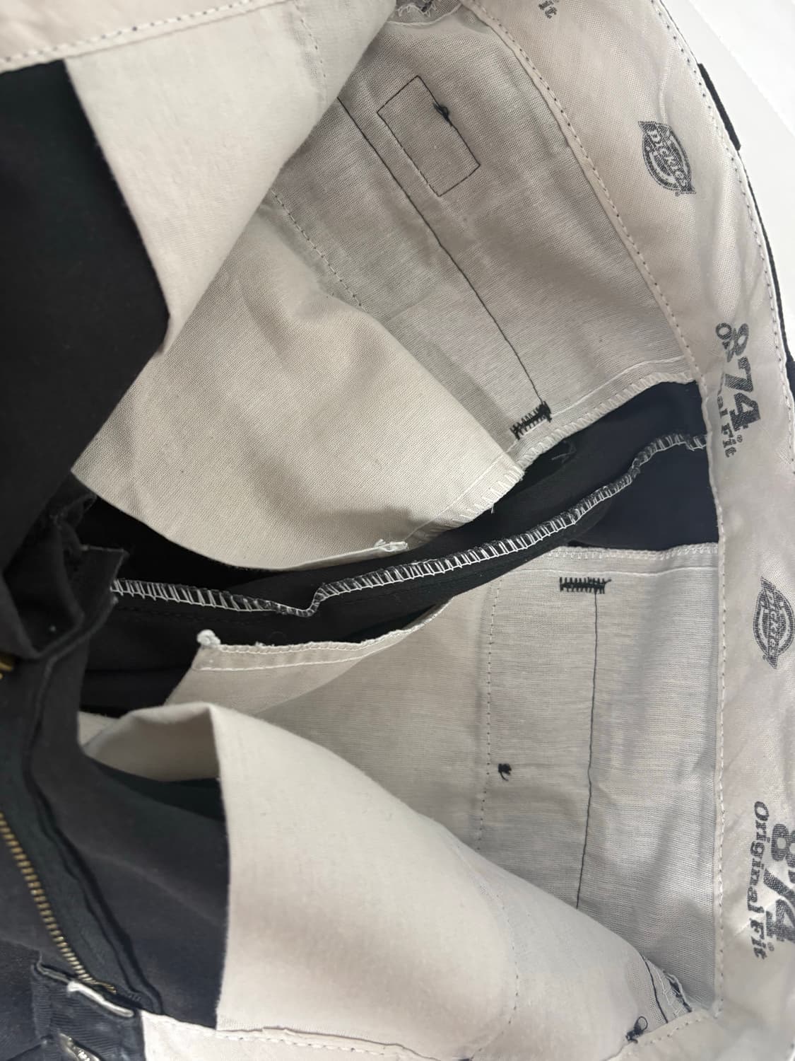 디키즈 874 30x30 블랙,화이트 판매 상품이미지5