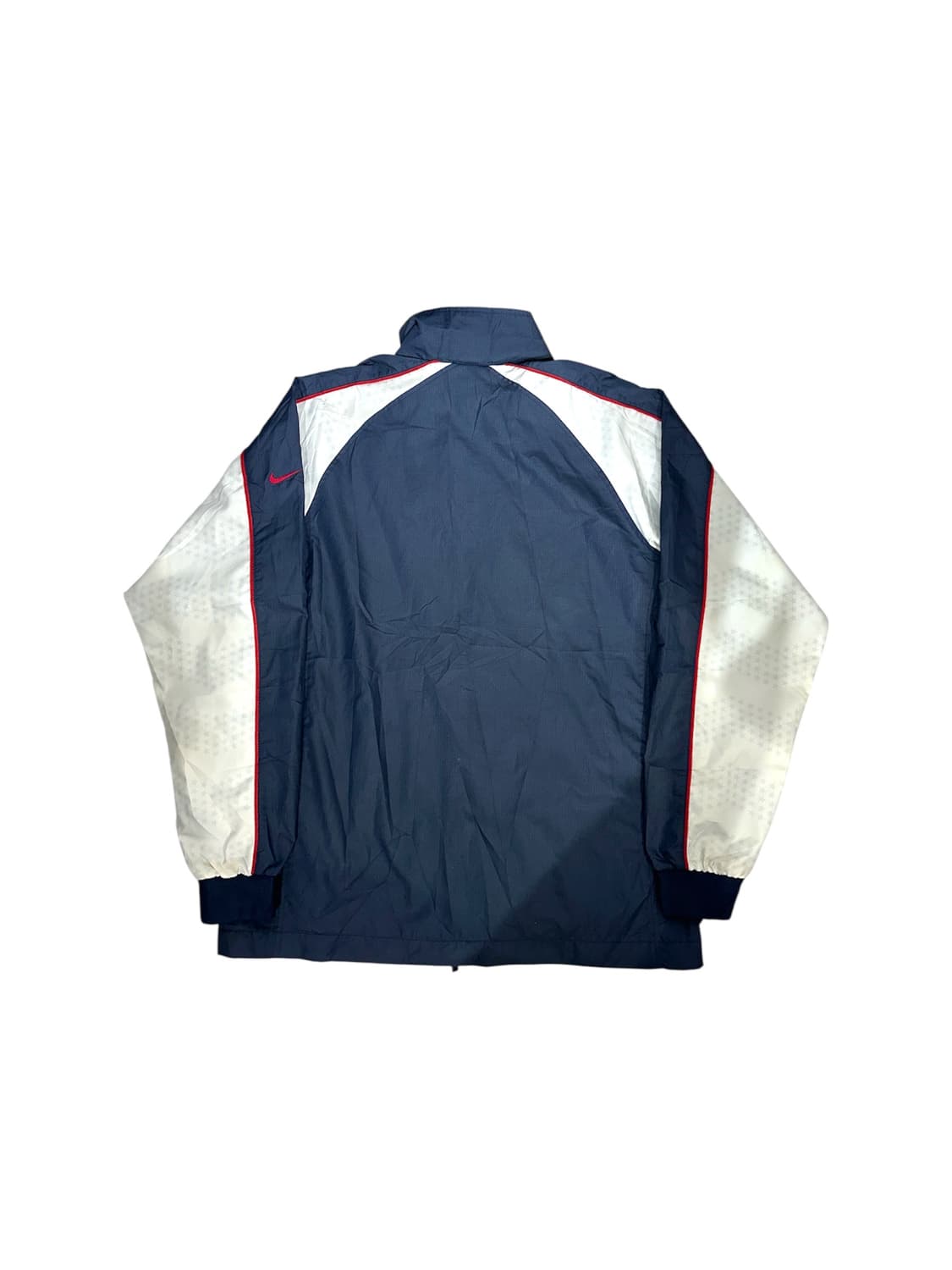 00s 나이키 네이비 사이드 라인 화이트 배색 오버핏 자켓 S 상품이미지6