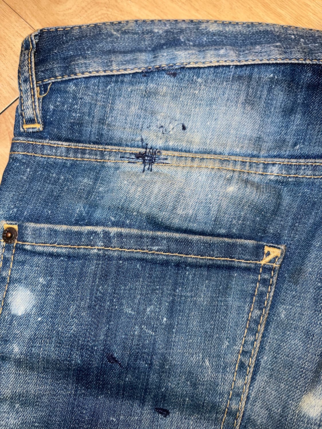 Dsquared2 Patch & Paint Denim Jeans 상품이미지10