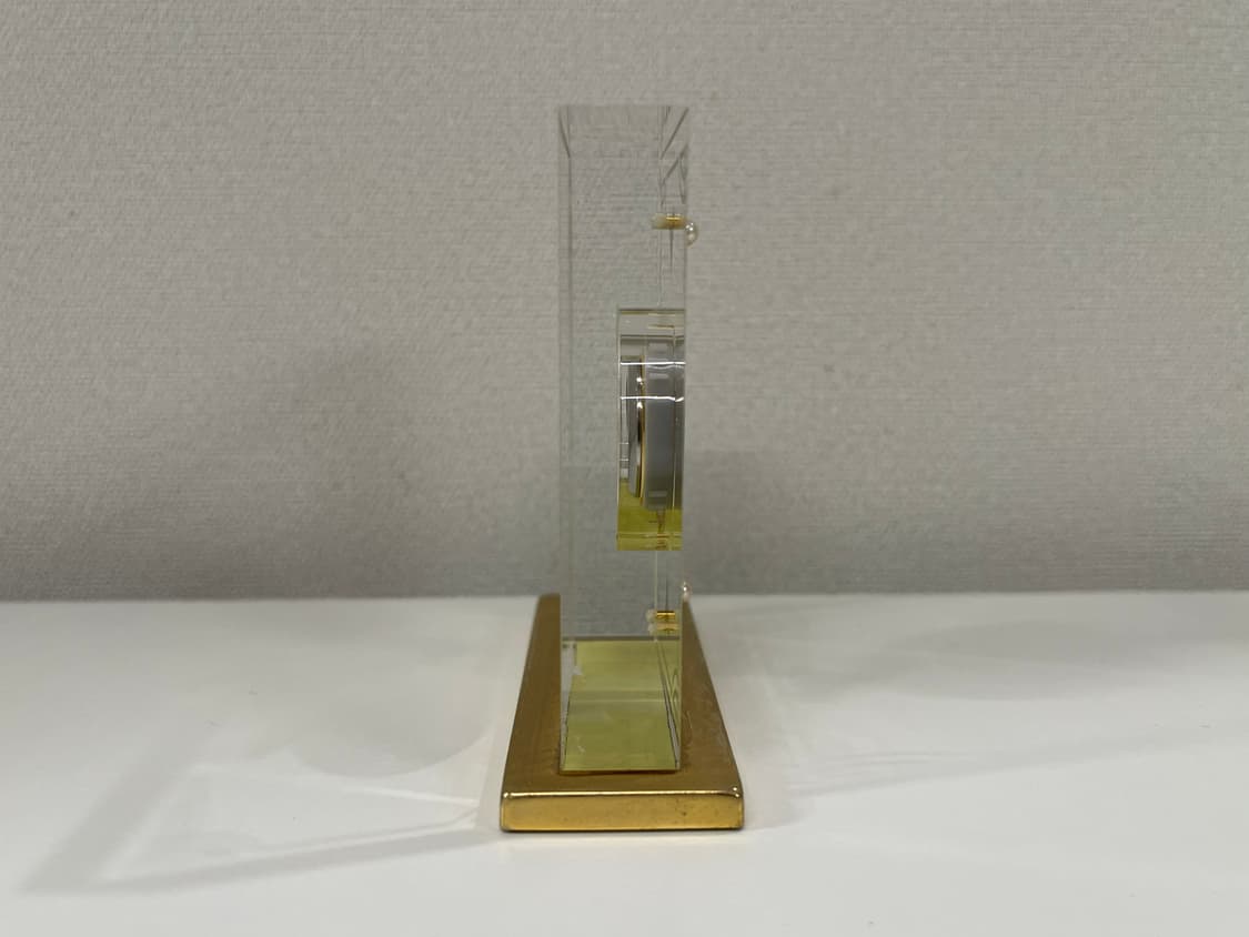 미키모토 펄 진주 스퀘어 쿼츠 탁상시계 MIKIMOTO 12번 상품이미지4