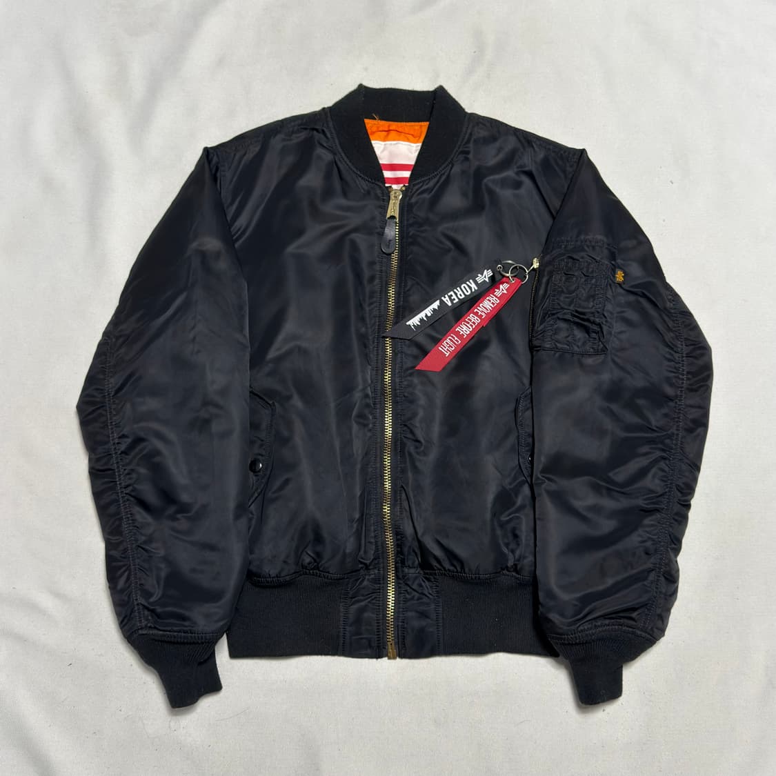 M 알파인더스트리 MA-1 리버시블 USAF 자켓  상품이미지2