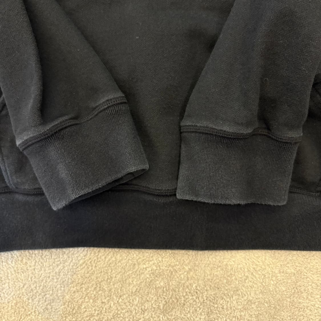 우영미 백로고 후드티 상품이미지6