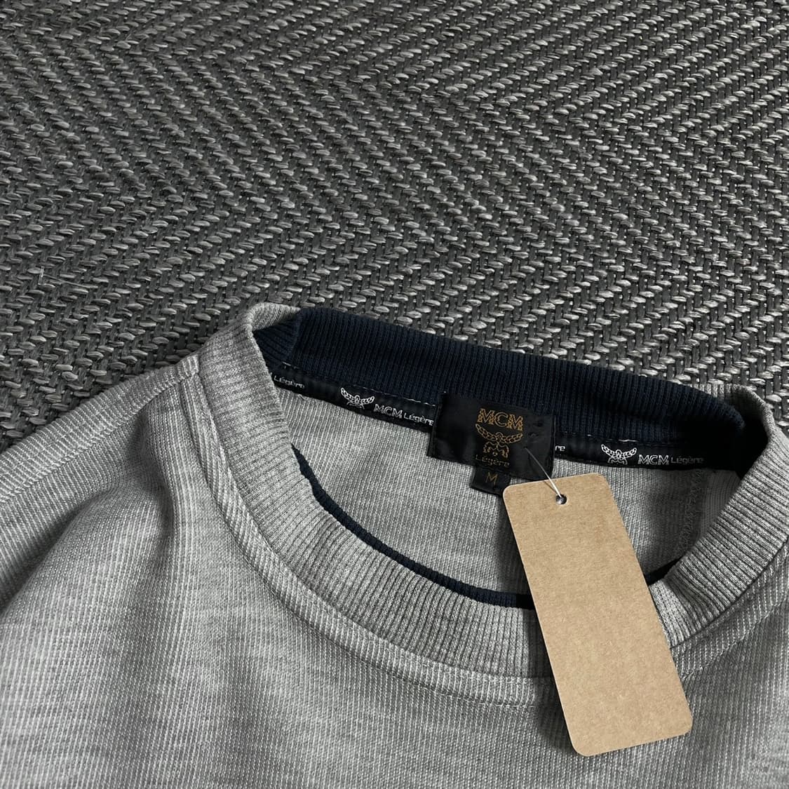 90s MCM 빅로고 아카이브 맨투맨y 4712 상품이미지4