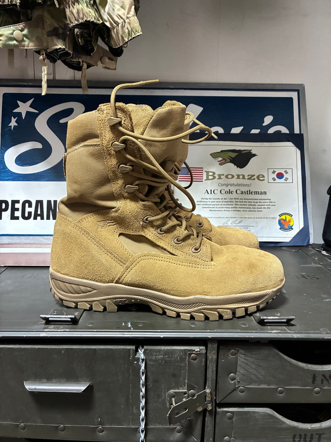 미군 군화 베르빌/ (280mm)/ 안전화 작업화 스틸토 상품이미지3