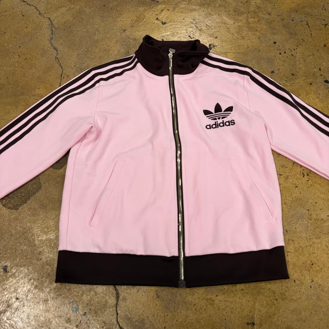 아디다스 딸기 초코 핑크 브라운 베켄바우어 져지 트랙탑 상품이미지3