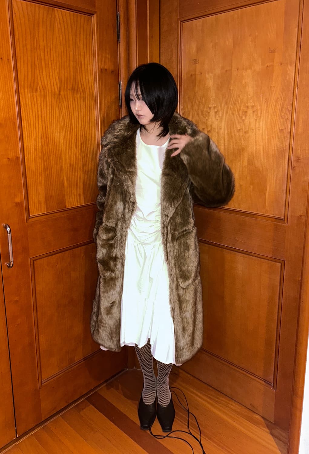 Heavy Long Fur Coat 상품이미지2