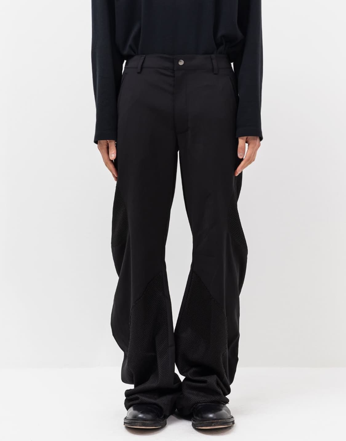 Cmmawear ARTICULATED BACK-ZIP TROUSERS 상품이미지1