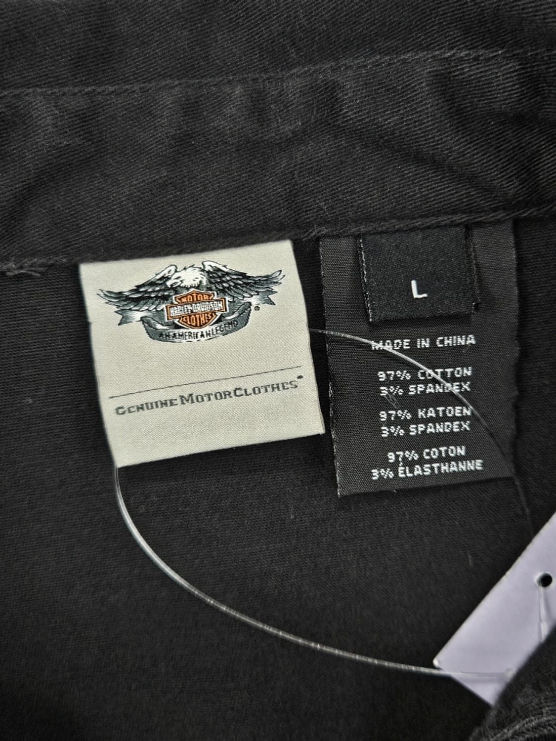 할리데이비슨 스터드 바이커 베스트 조끼 ( L ) / 11782 상품이미지7