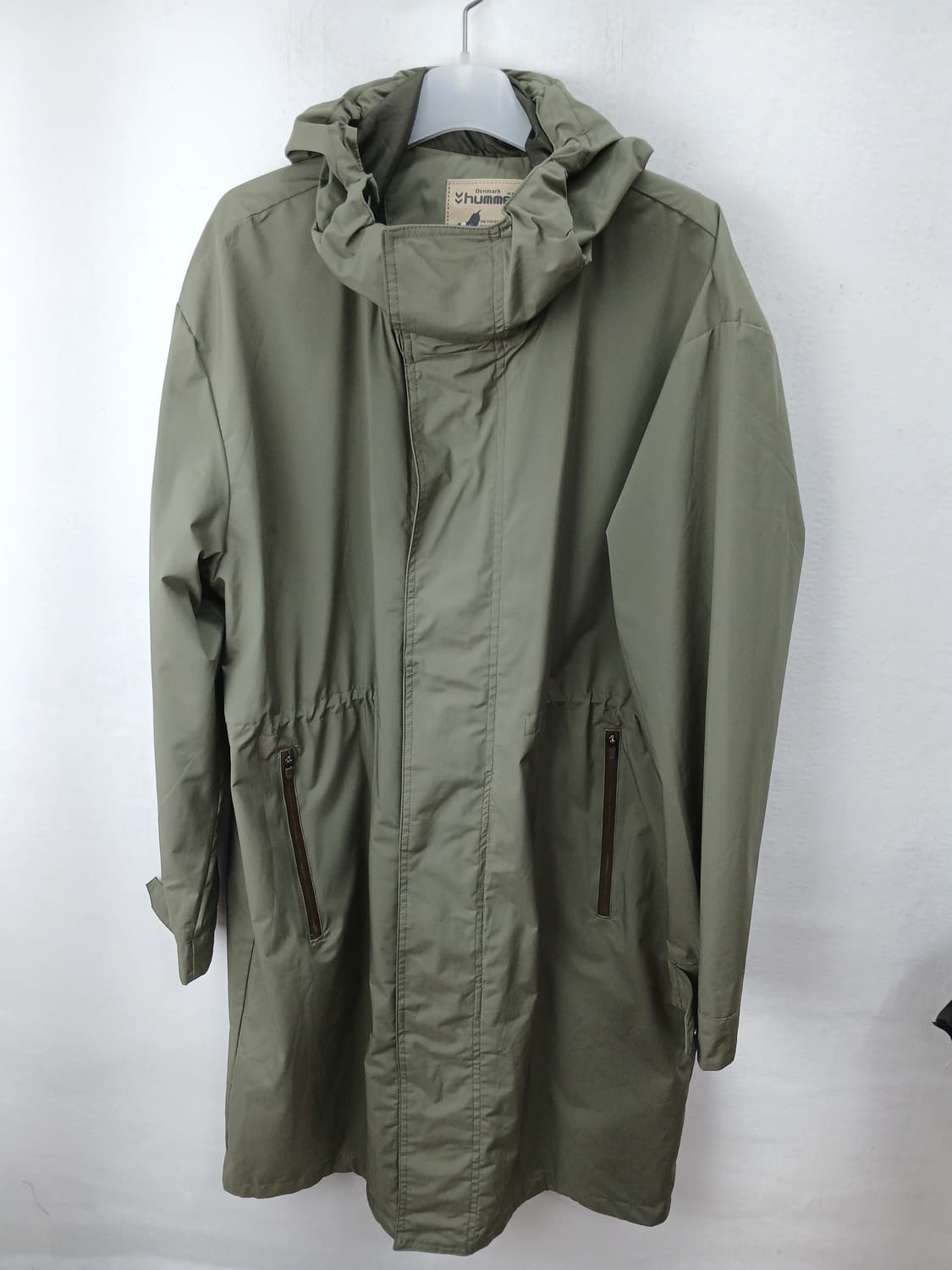 Hummel 후드 웨더 올리브기능성 코트 100 L 새제품급 상품이미지1