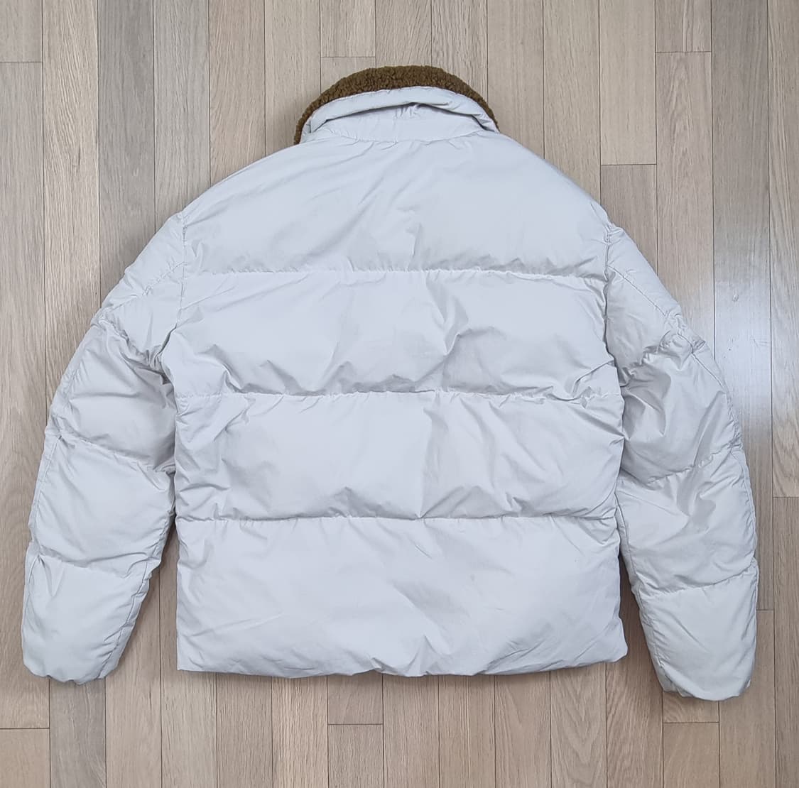 ZARA 콤비 칼라 폴리패딩 점퍼 L _ 남성 상품이미지5
