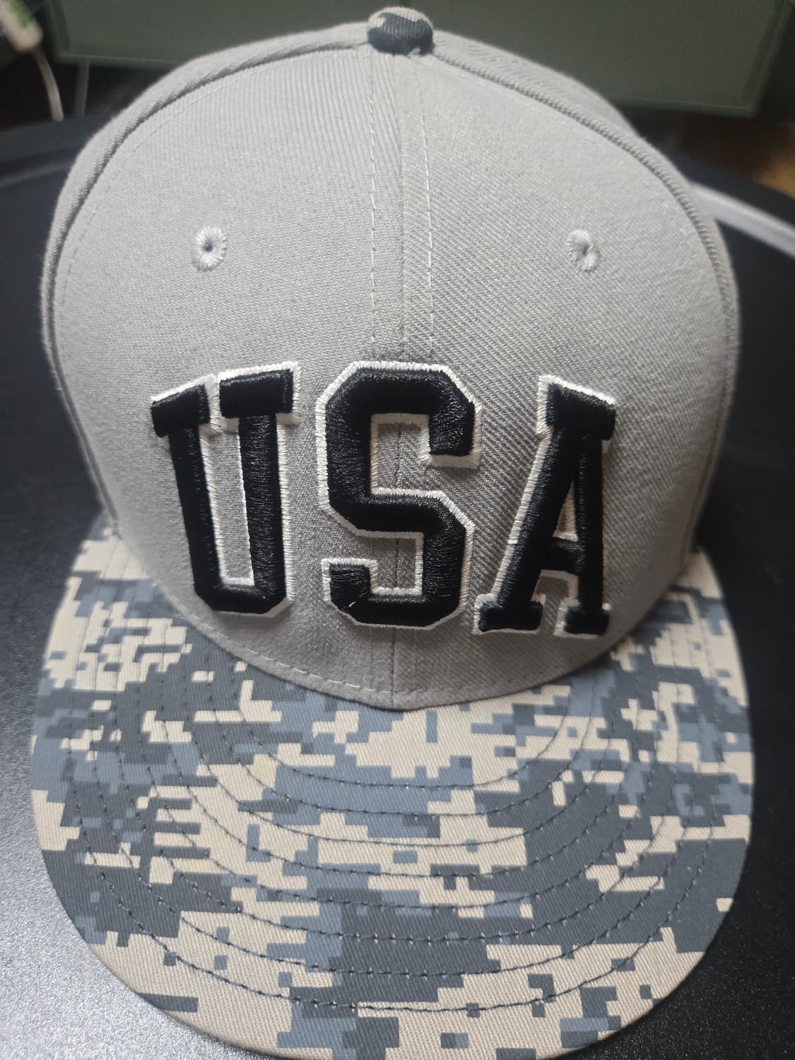 뉴에라 USA 디지털 카모 스냅백 (그레이/카모) 상품이미지1