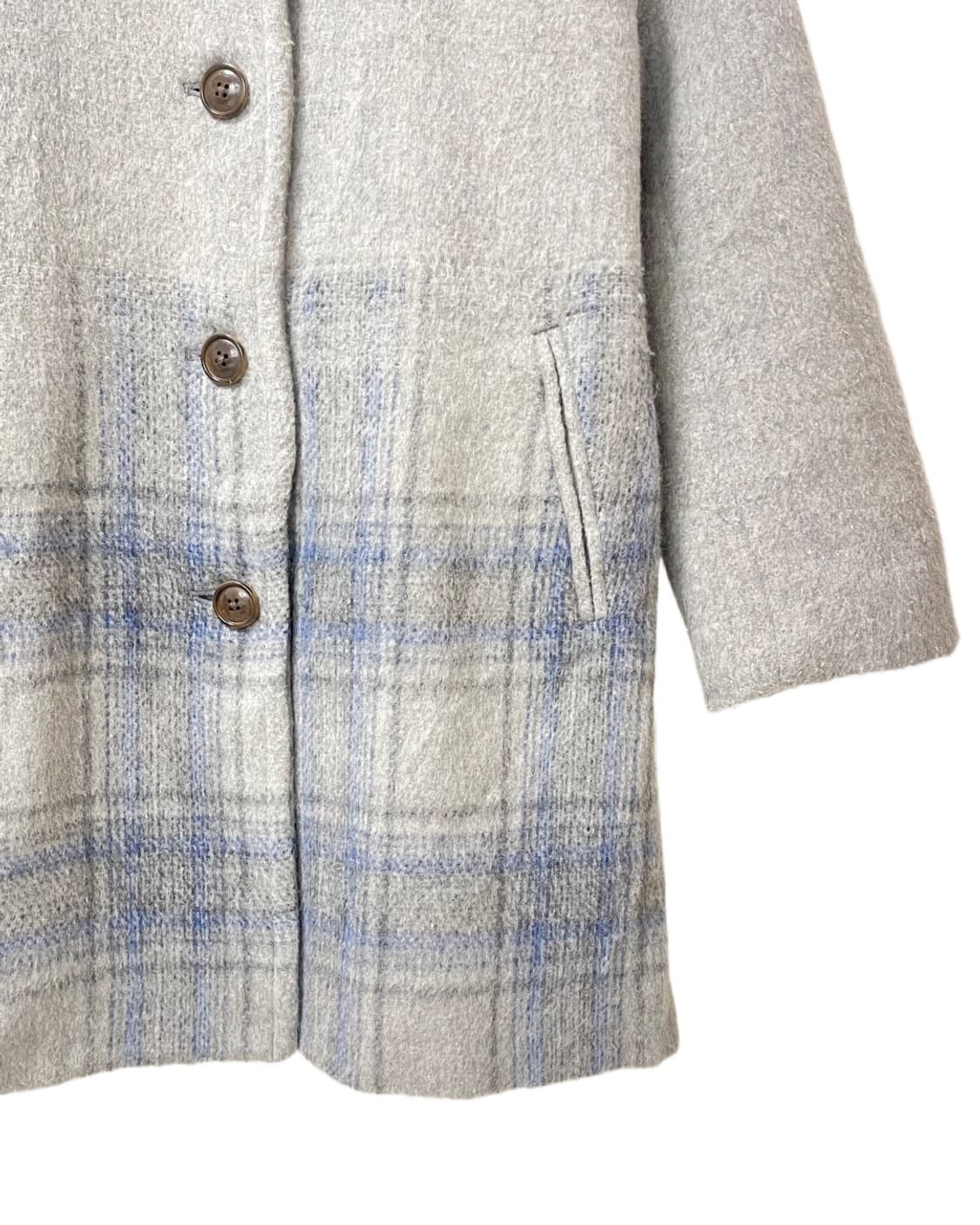 CROCODILE Wool mixed Hood Coat 상품이미지6