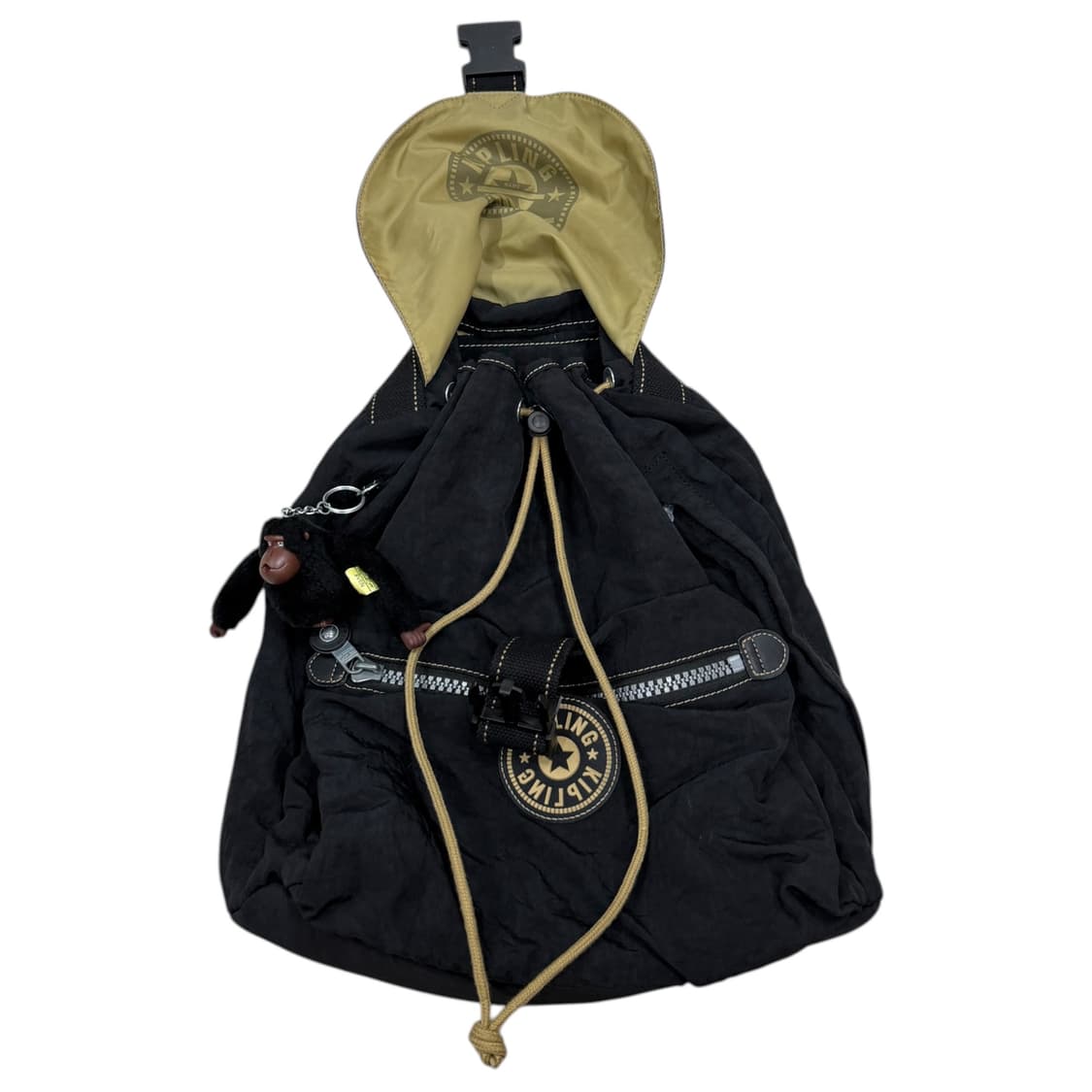 키플링 빈티지 고릴라 복조리 Y2K 버클 백팩 가방 블랙 상품이미지3