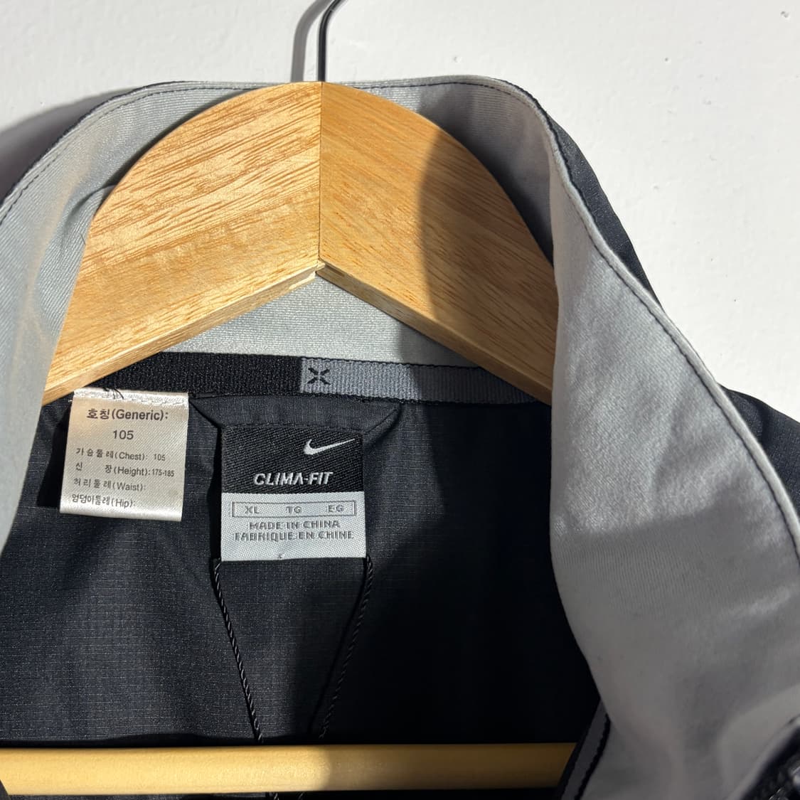 나이키 블랙 기능성 바람막이 자켓 상품이미지5