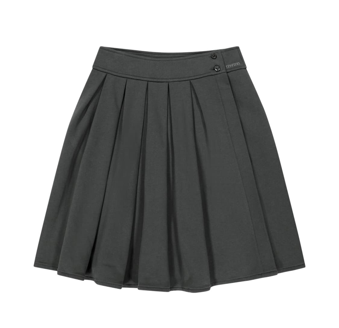 코이세이오 코지 스웻 랩 스커트 차콜 상품이미지1