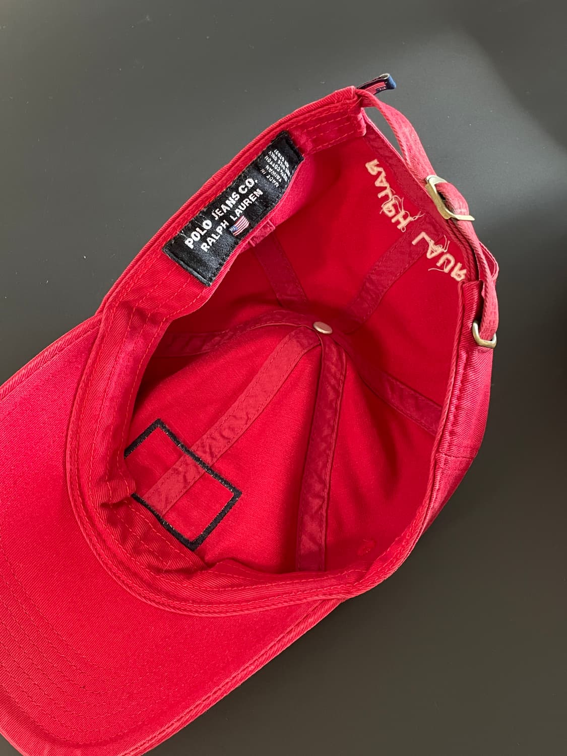 폴로 진스 빈티지 RL 패치 볼캡 상품이미지5