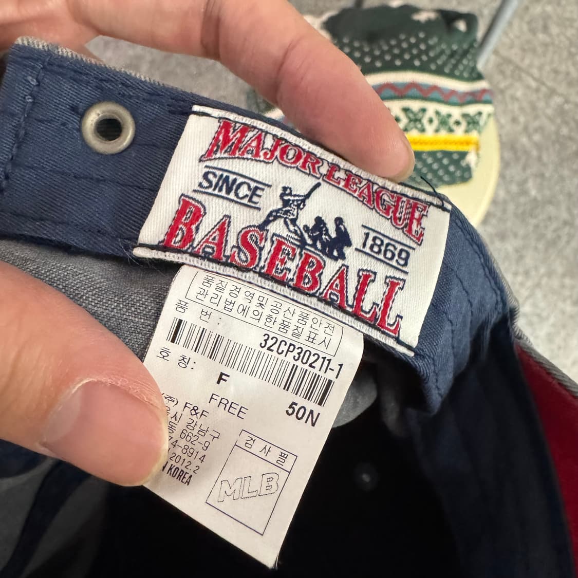 MLB 뉴욕양키스 빈티지 로고 볼캡 상품이미지8