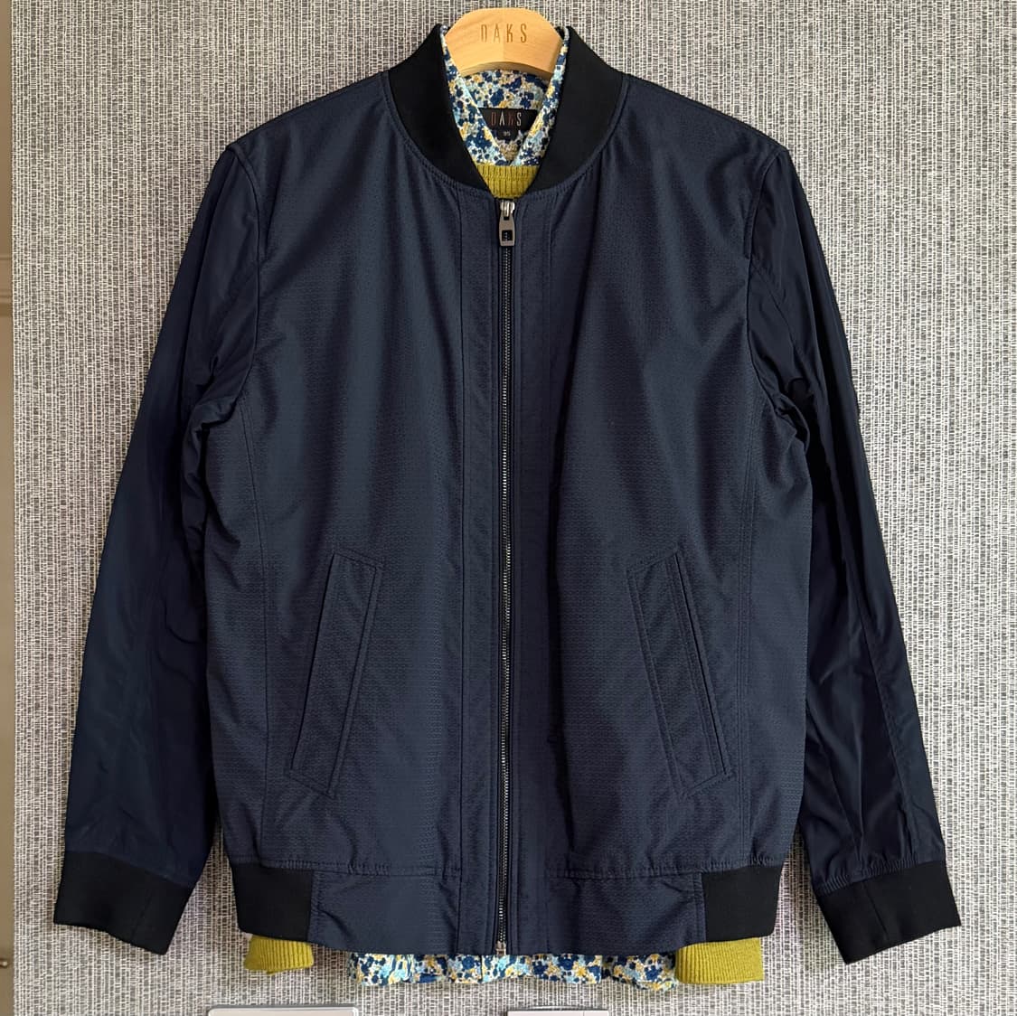 프랑코 페라로 남성 밤버 자켓 네이비 블루종 점퍼 비지니스 캐주얼 100 상품이미지7