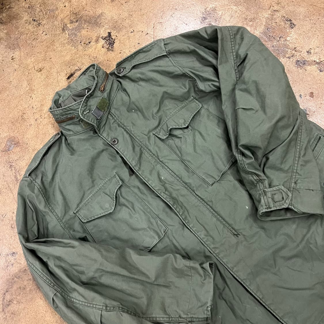 [정품] 알파인더스트리 밀리터리 야상 M65 필드 자켓 그린 b10 상품이미지1