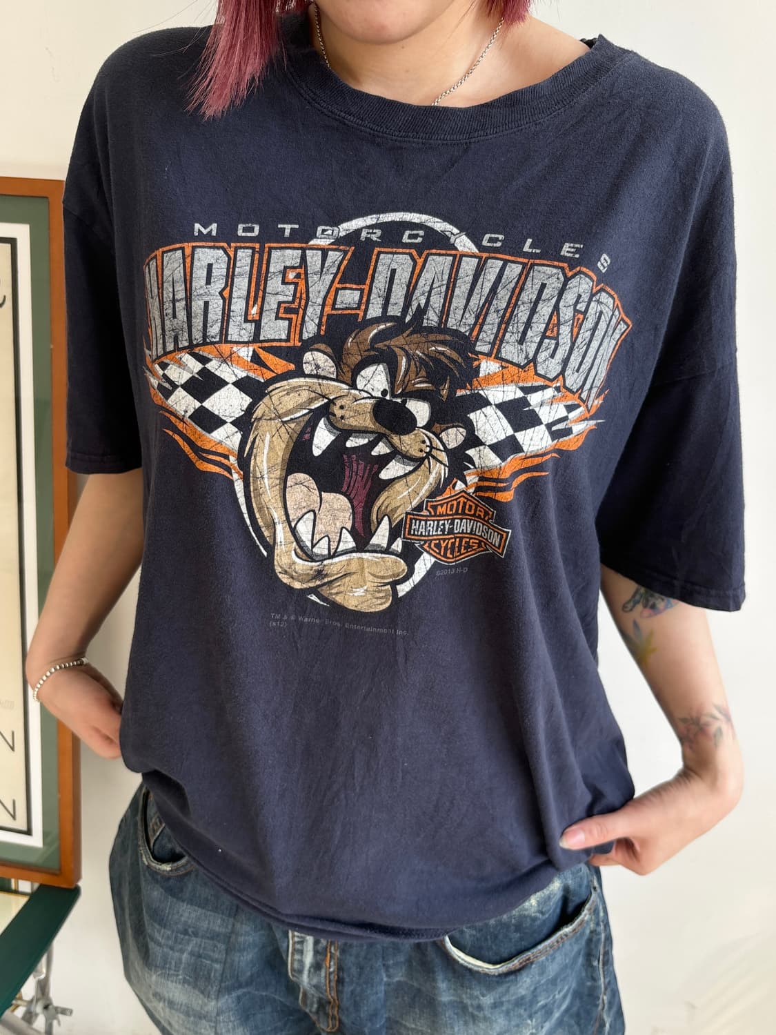 90’s Harley-Davidson 반팔 티셔츠 상품이미지2