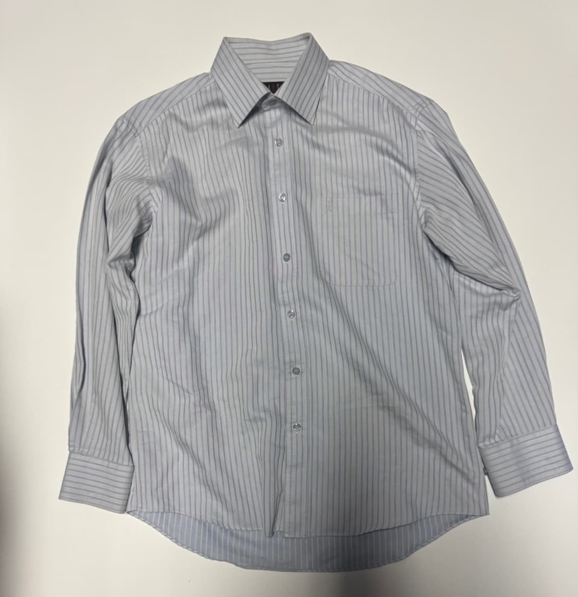 닥스 Daks 스트라이프 셔츠 L 스카이블루 상품이미지1