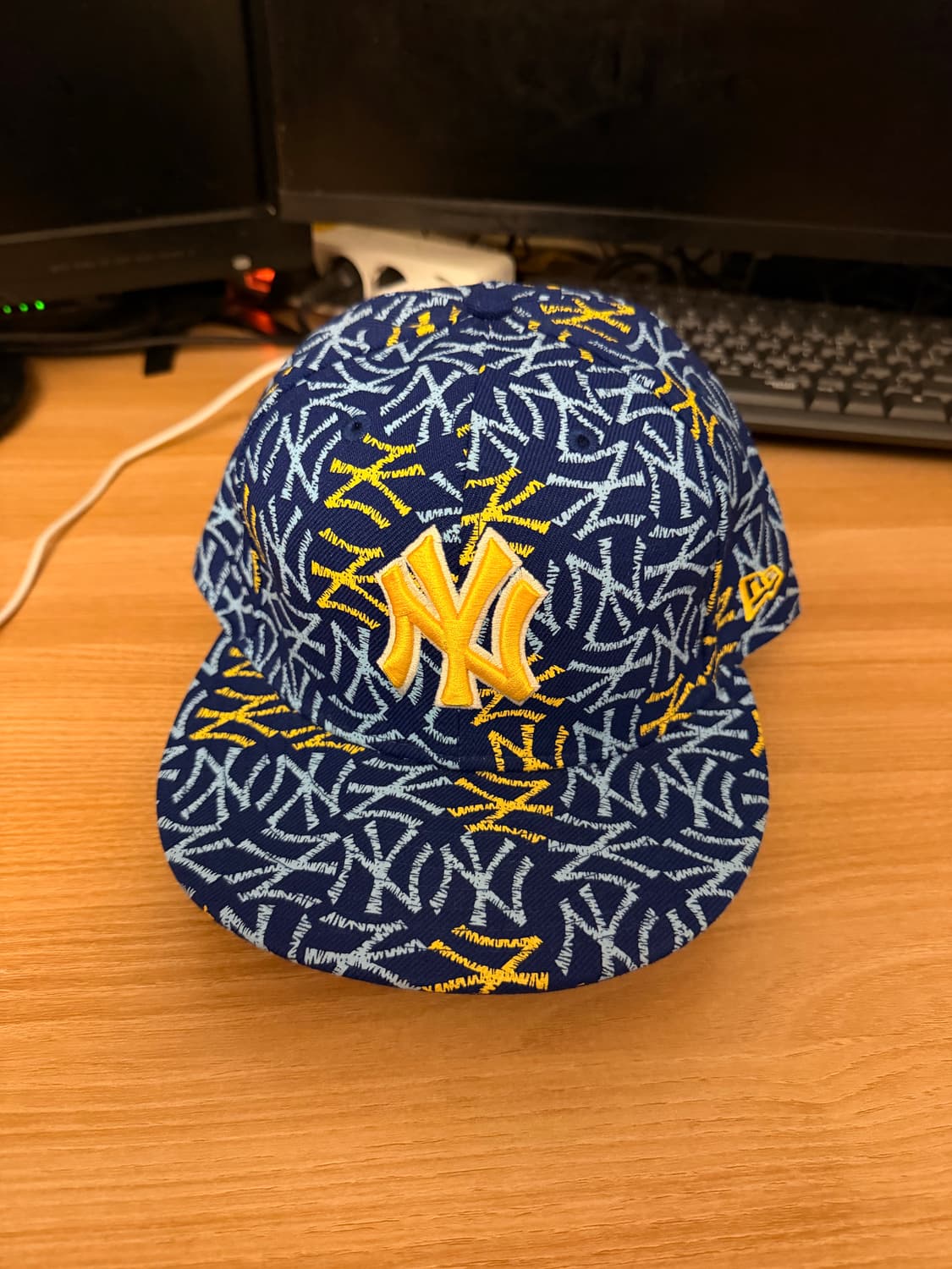 뉴에라 59fifty 뉴욕 블루 7 5/8 60.6cm 상품이미지1