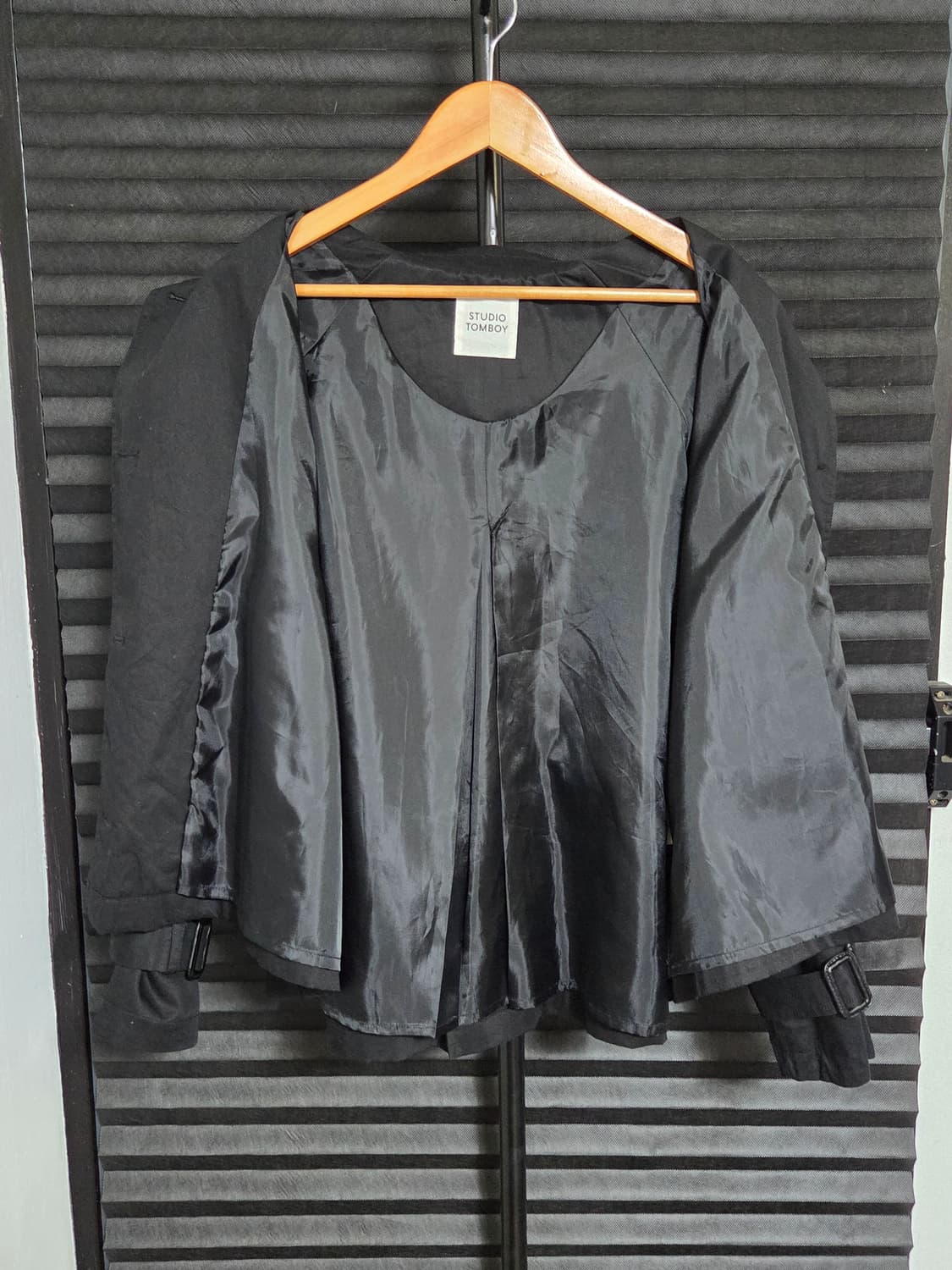 [스튜디오 톰보이] 코튼 숏 트렌치 자켓 | 00050 상품이미지5