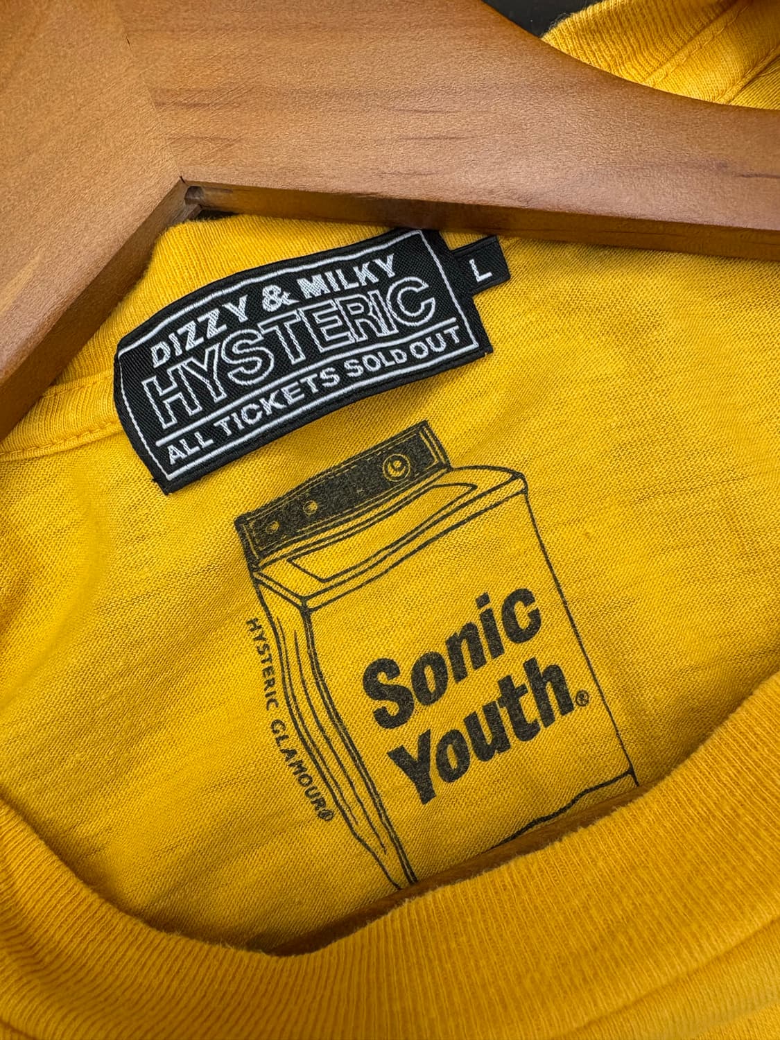Hysteric Glamour × Sonic Youth Concert T 상품이미지7