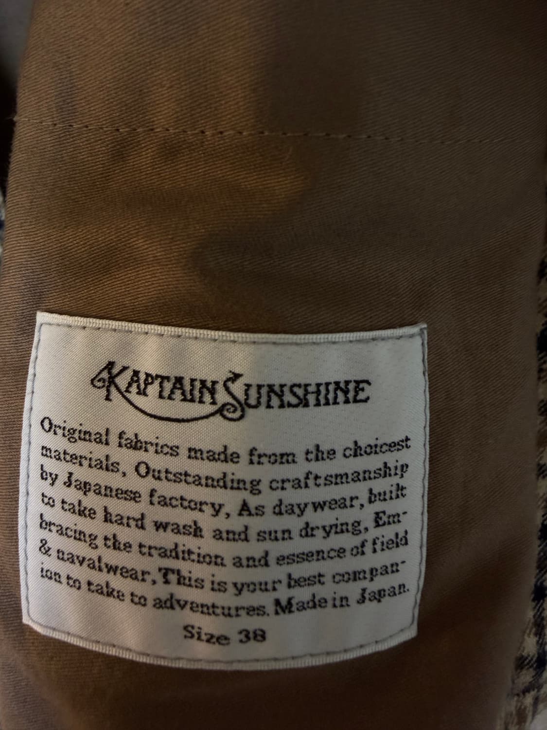 캡틴선샤인 드리즐러 자켓 상품이미지2