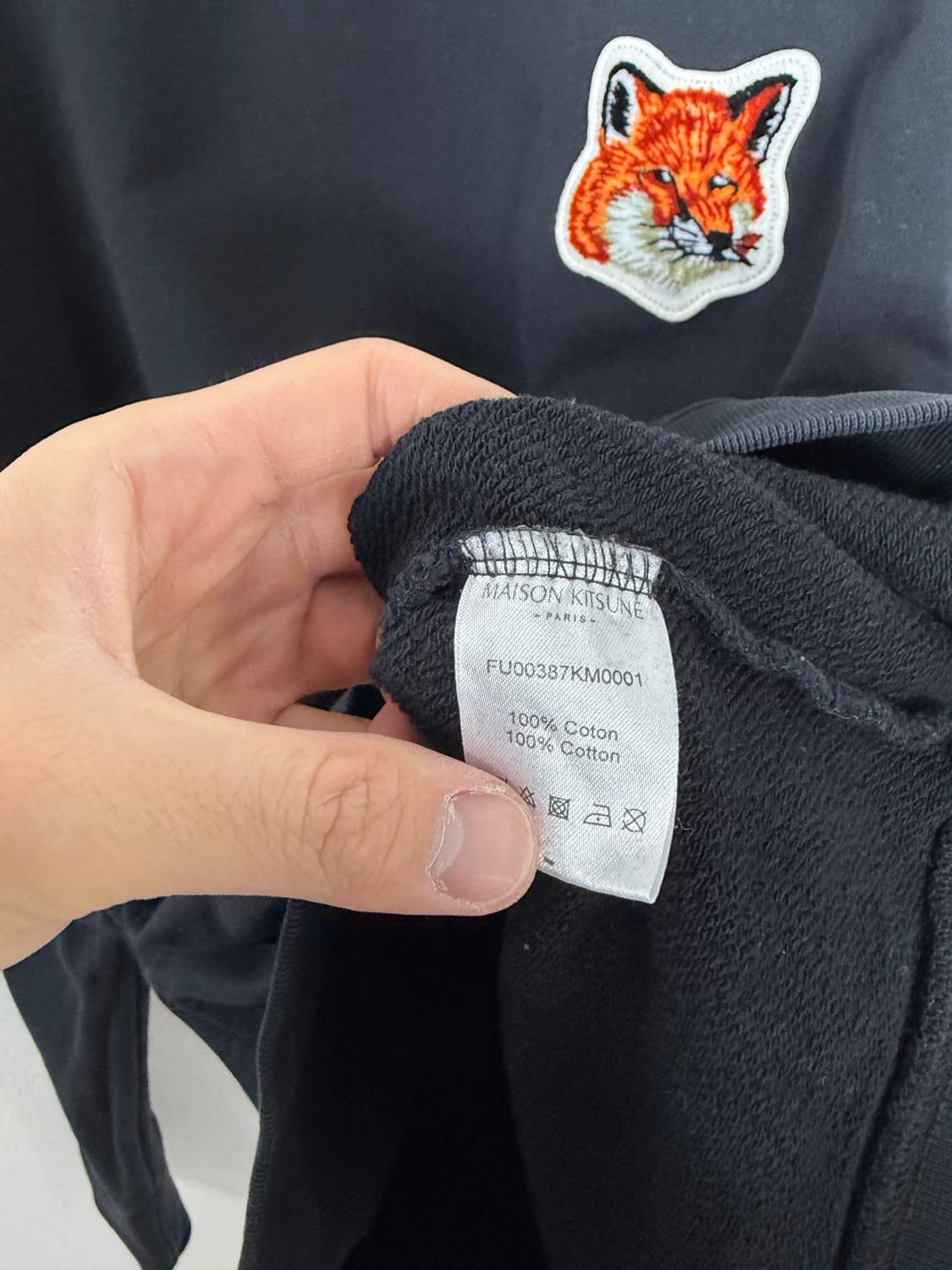 메종키츠네 메종키츠네맨투맨 스웻셔츠 맨투맨 키츠네맨투맨  상품이미지4