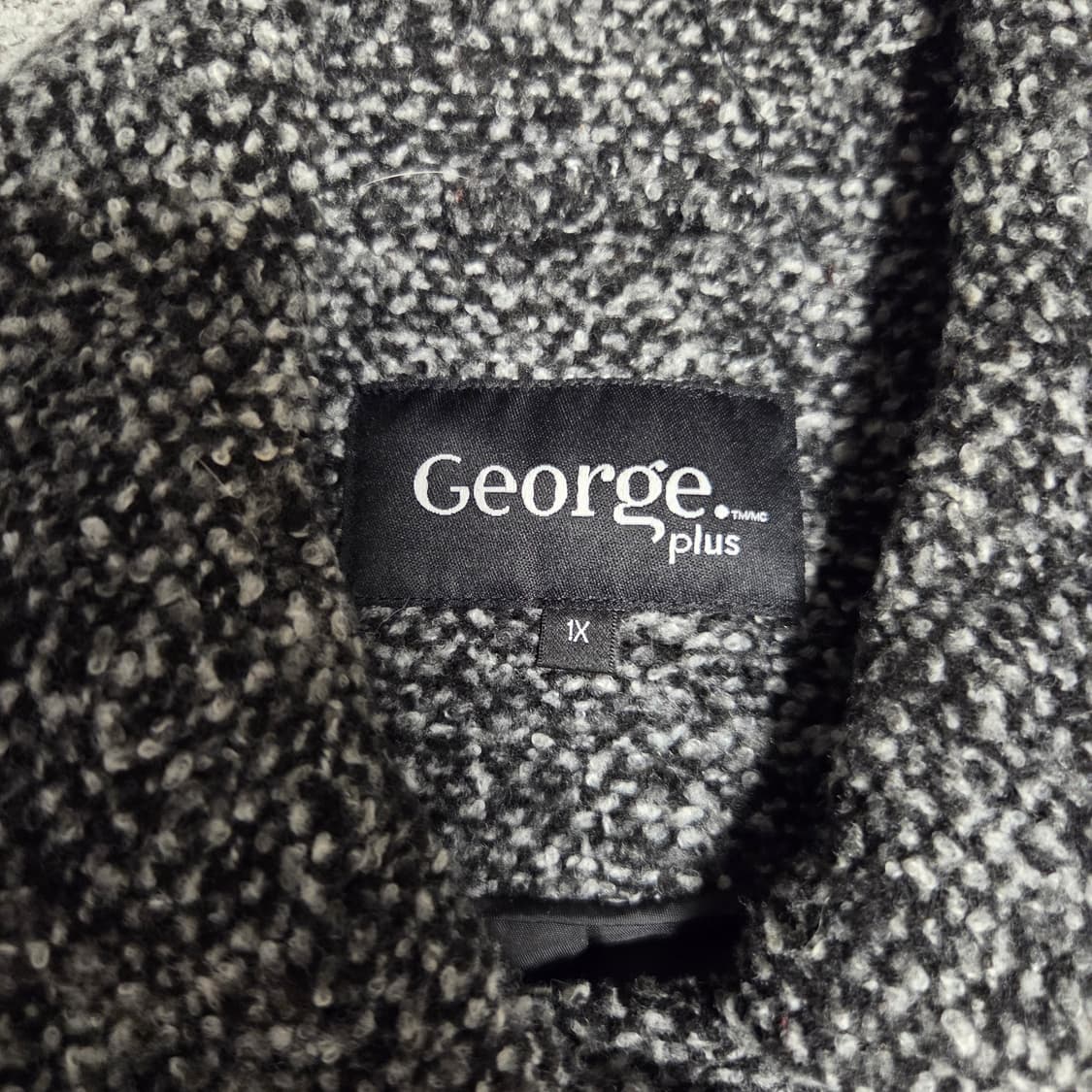 George 조지 챠콜 그레이 코트 L(100) 상품이미지3