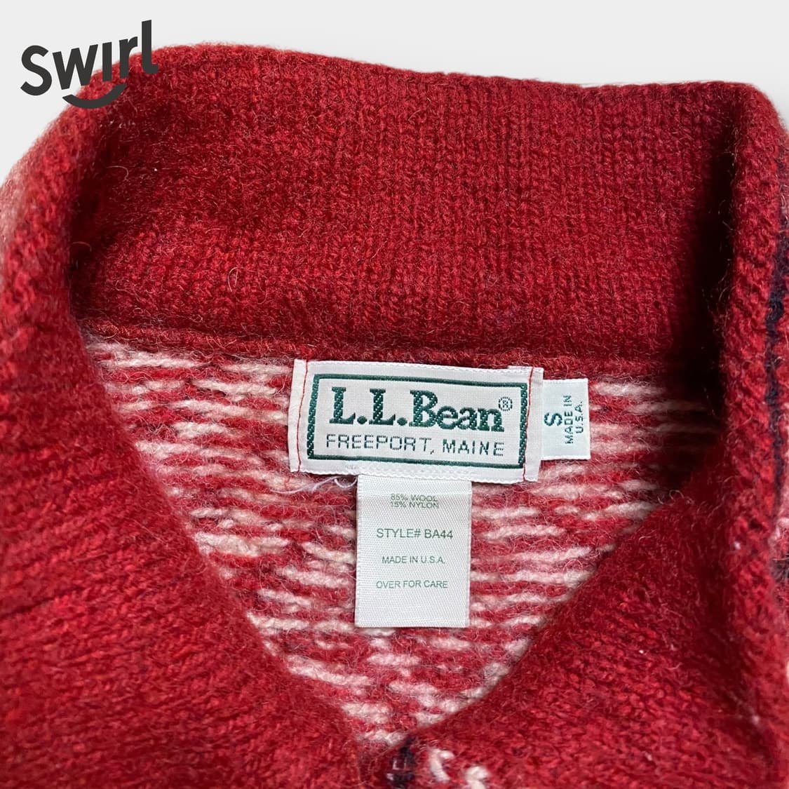 LLBEAN USA 여성용 버튼 다운 니트 상품이미지6