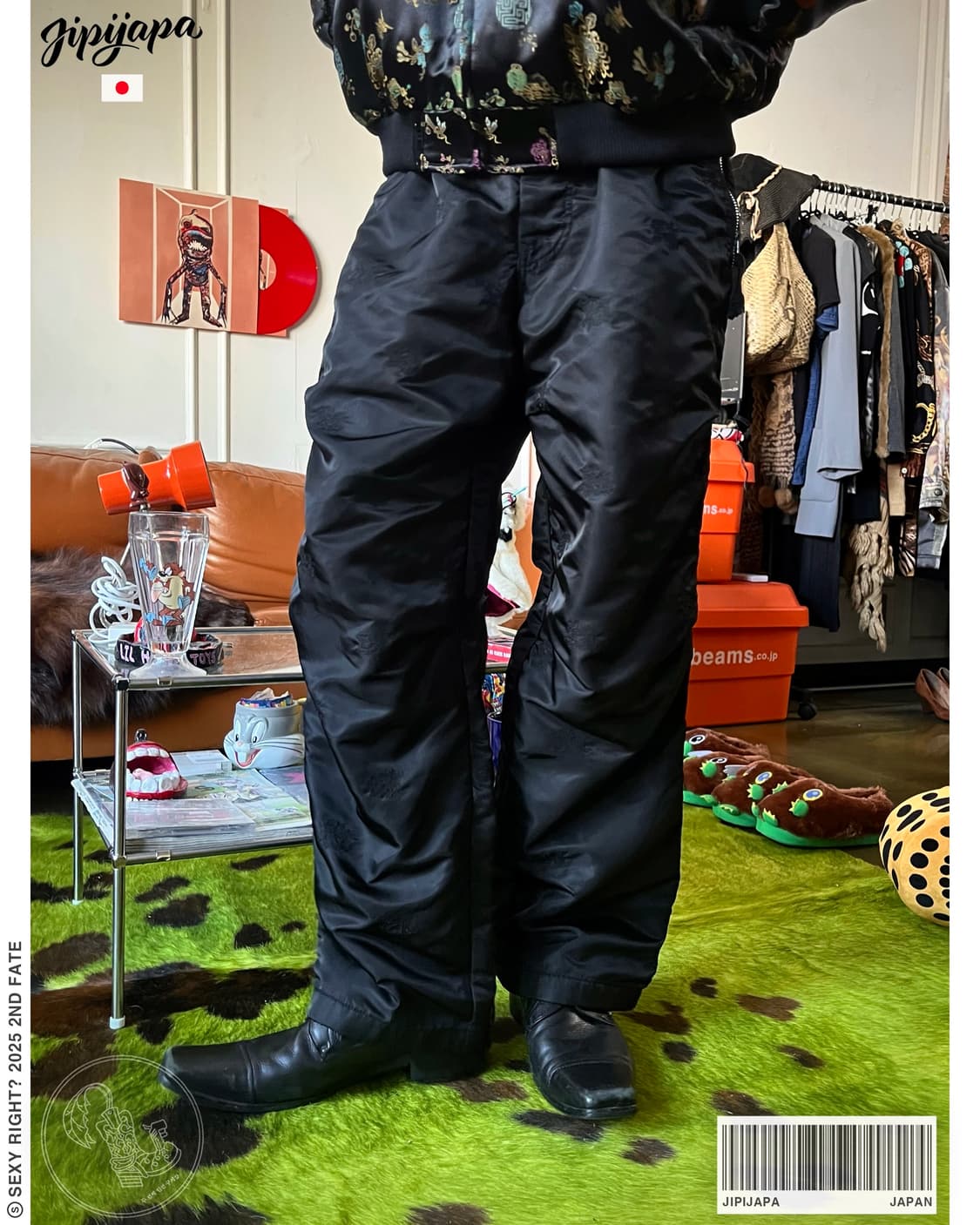 Jipijapa by Kaga Seichi Shirring Pants 상품이미지1