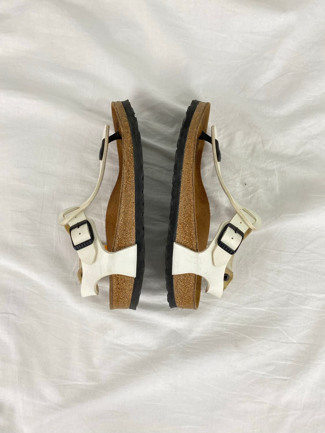 버켄스탁 카이로 화이트 샌들 230 <14> 상품이미지4