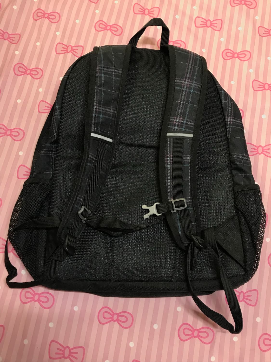 콜맨 체크 백팩 상품이미지3