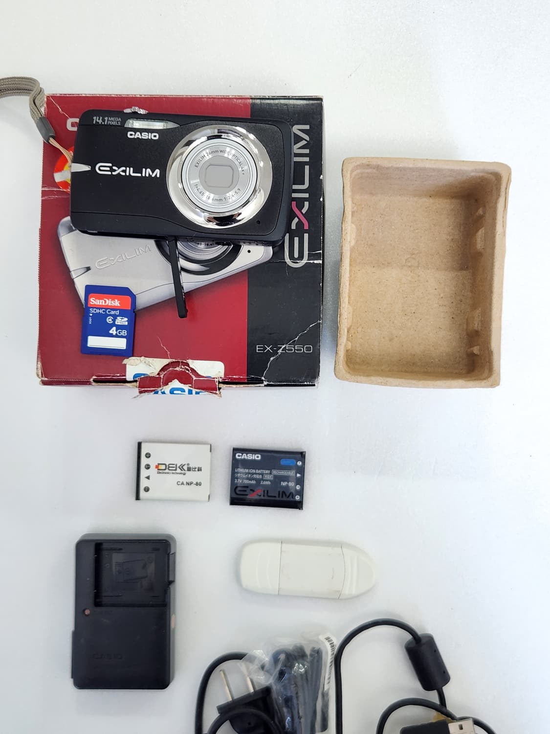 카시오 EXILIM EX-Z550 디카 카메라 카시오z550 상품이미지2
