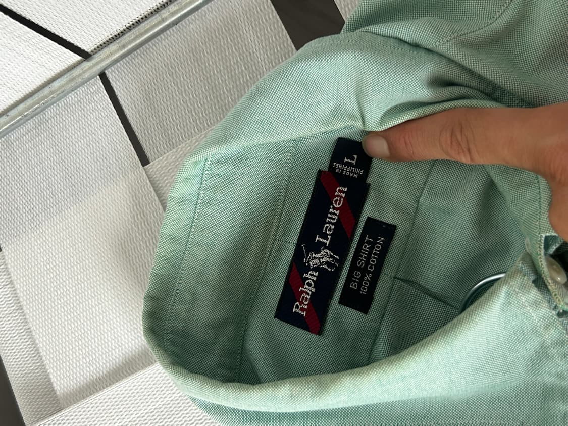 폴로 랄프로렌 빅셔츠 L 상품이미지3