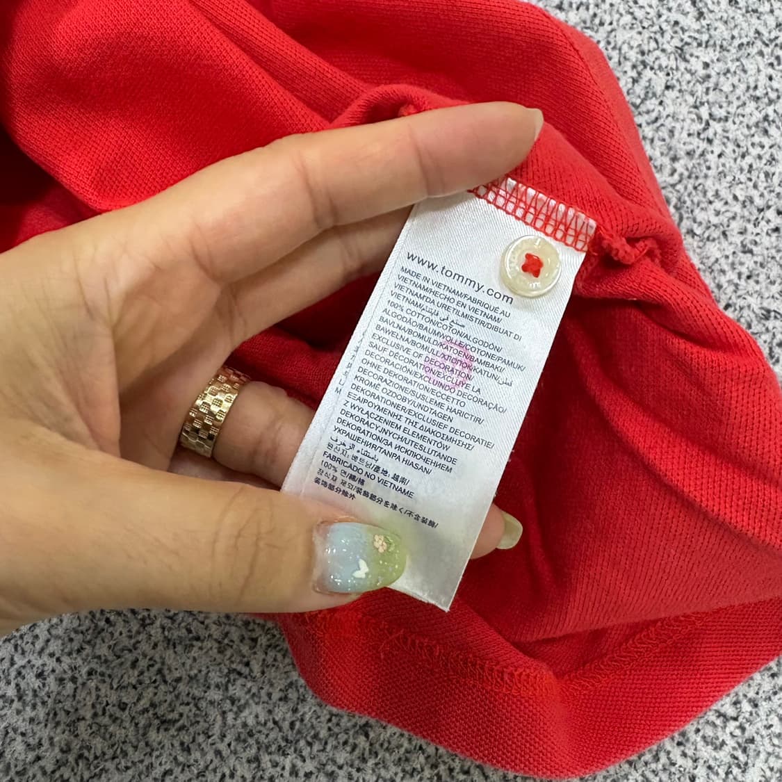 M 타미힐피거 반팔 카라티 0625J1 상품이미지7