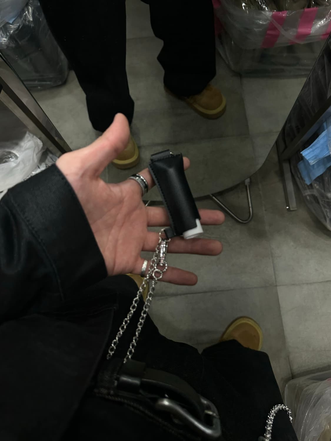 립밤or 라이터 case keyring 상품이미지6