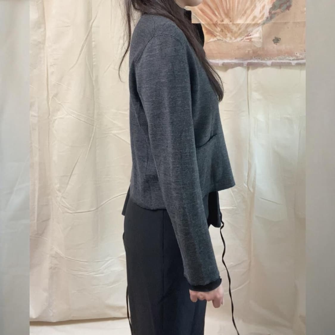 y’s 일본제 울 자켓 가디건 상품이미지4