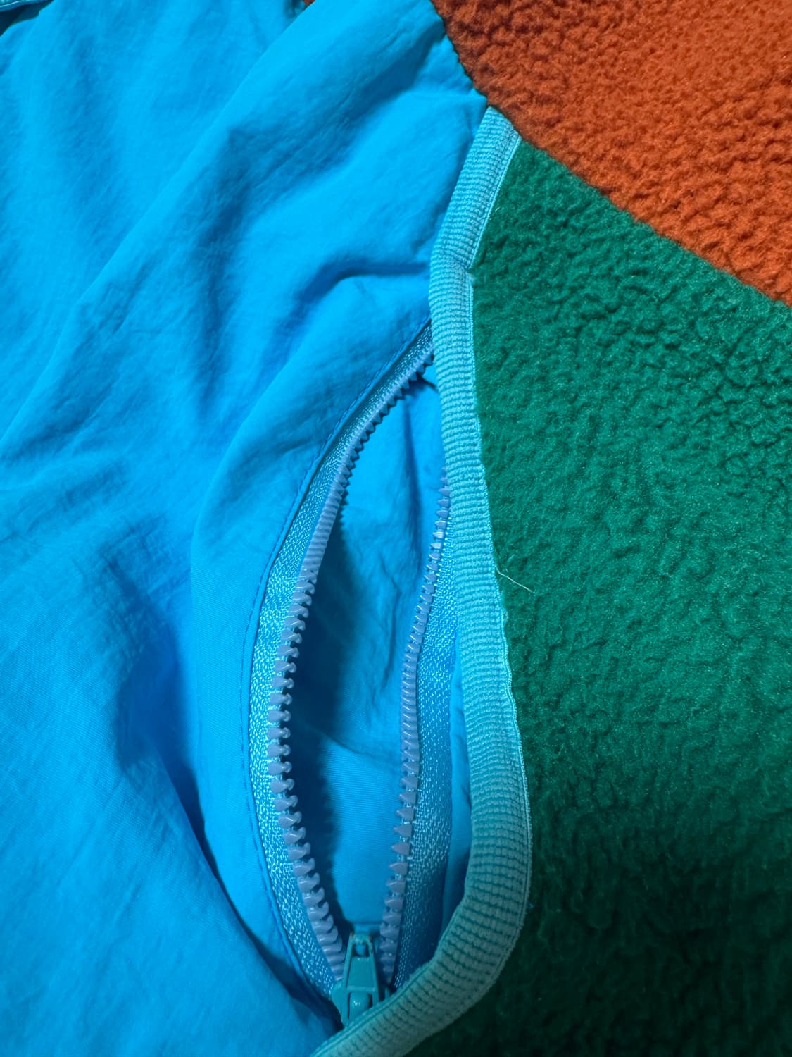 우븐배색 아노락 상품이미지3